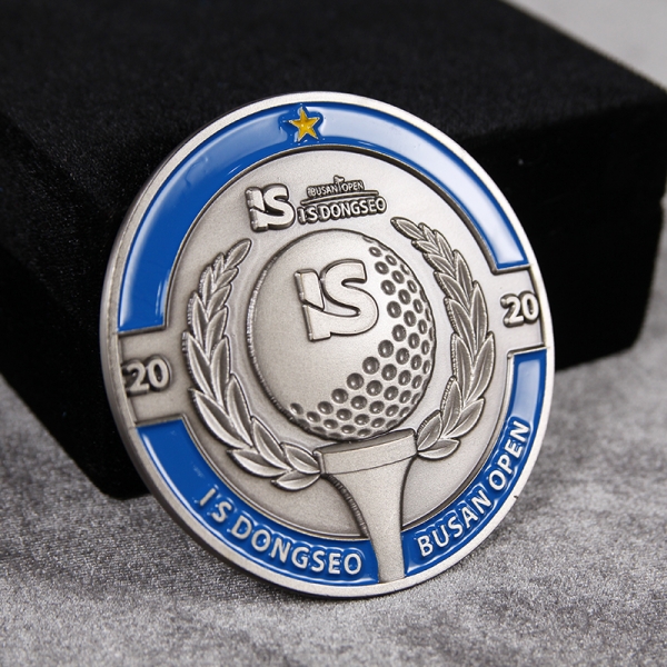 IS동서 골프가방부착메달